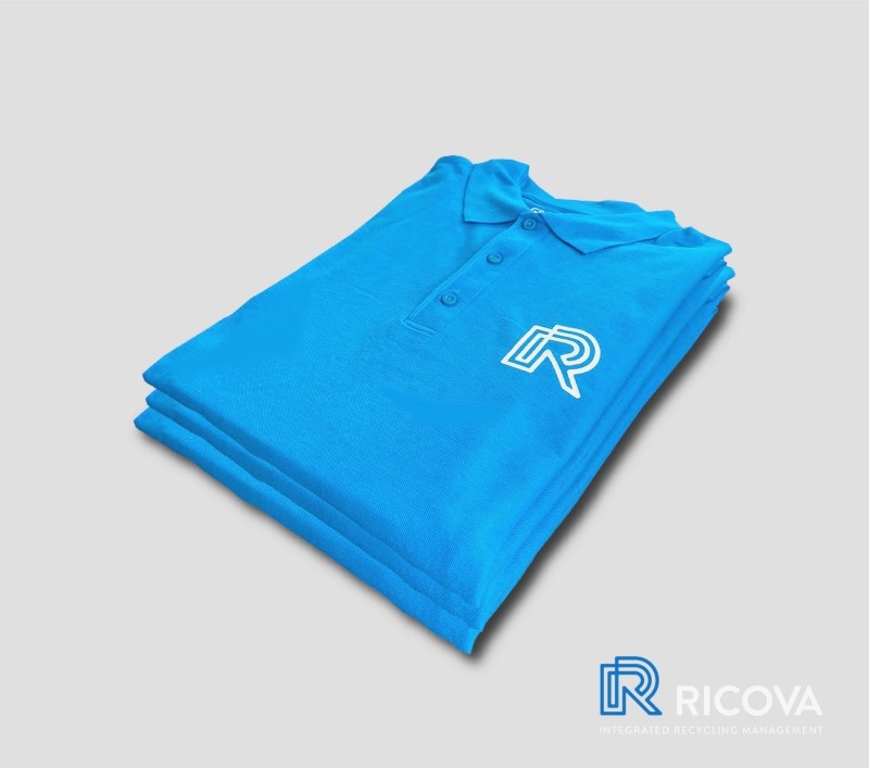 EM Visions Portfolio Ricova large scale printing branding embroidery clothing logos